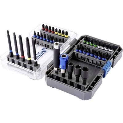 FRITZFURT 6100-3042 Bitset 42-delig PZ, PH, Plat, T-profiel, T-profiel met gat, Inbus Incl. bithouder