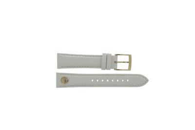 Horlogeband Michael Kors MK7466 Leder Wit 18mm