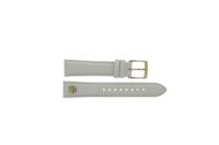 Horlogeband Michael Kors MK7466 Leder Wit 18mm - thumbnail