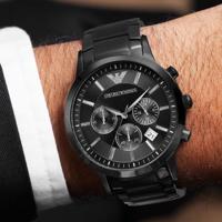 Emporio Armani Renato AR2453 Heren Horloge 43mm 5 ATM - thumbnail