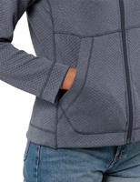 Jack wolfskin Fernweh Fleece Dames Night Blue S - thumbnail