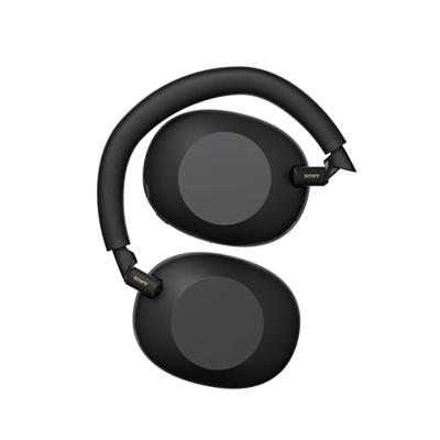 SONY WH-1000XM6 Vlaggenschip Noise Cancelling Over-Ear Draadloze Bluetooth Hoofdtelefoon, Handtekening Hi-Res Geluid, Comfort, Opvouwbaar Ontwerp, Duurzame Etui, 30 HR Batterij, iOS & Android - Zwart
