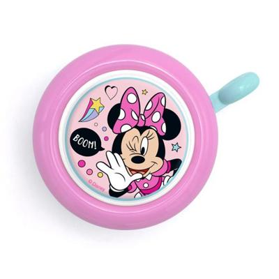 Disney minnie mouse fietsbel meisjes roze/lichtblauw