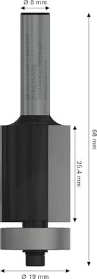 Bosch Accessories 2608629675 Vlakke frees