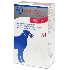 Orozyme enzymatische kauwstrips M voor de hond 2 x 141 g