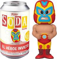Marvel Luchadores Funko Vinyl Soda: El Héroe Invicto - thumbnail