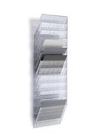 Durable Folderhouder | H1.040xB348xD95mm | aantal vakken 12 A4 dwars | polystyreen transparant | 1 stuk - 1709781400 1709781400 - thumbnail