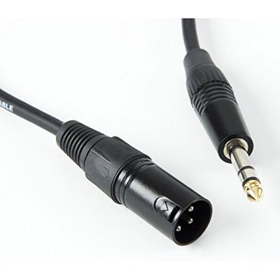 DAP FL04 verloopkabel 1x XLR male naar 1x Stereo jack 3m