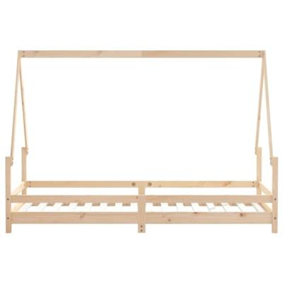 Kinderbedframe 80x200 cm massief grenenhout