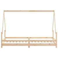 Kinderbedframe 80x200 cm massief grenenhout - thumbnail