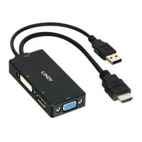 Adapter HDMI naar DisplayPort LINDY 38182 Zwart - thumbnail