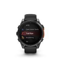 Garmin Fenix 8 3,56 cm (1.4") AMOLED 47 mm Digitaal 454 x 454 Pixels Touchscreen Zwart Wifi GPS - thumbnail