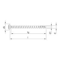 HECO-TOPIX-plus 8,0 x 80, tk, T40, VD, vz; 50 st - HC61245 - thumbnail