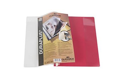 Durable personaliseerbare snelhechtmap Duraplus rood Durable personaliseerbare snelhechtmap Duraplus rood