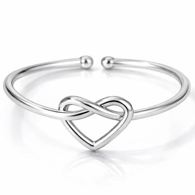 LGT JWLS Dames Ring One Size Zilverkleurig Hart