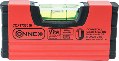 Connex mini-waterpas magnetisch 10cm - coxt737010