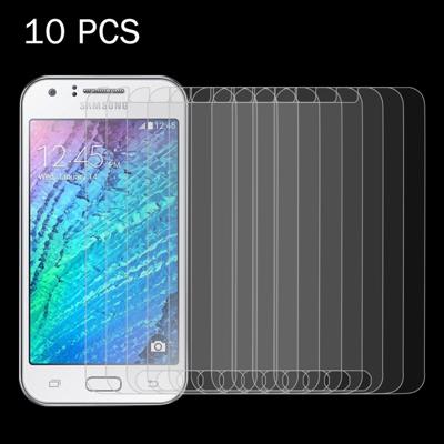 10 Stuks Samsung Galaxy J3 / J3109 Gehard glazen schermprotector 0.26mm 9H ultra 2.5D hardheid