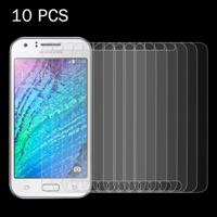 10 Stuks Samsung Galaxy J3 / J3109 Gehard glazen schermprotector 0.26mm 9H ultra 2.5D hardheid - thumbnail