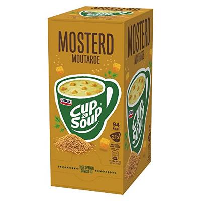 Cup-a-Soup mosterd, pak van 21 zakjes
