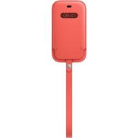 Apple iPhone 12 Mini Leren Sleeve MagSafe Pink Citrus - thumbnail