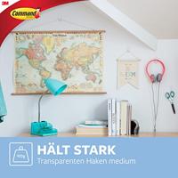 3M Command-haak M Transparant Inhoud: 2 stuk(s) - thumbnail
