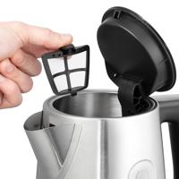Waterkoker Russell Hobbs Zwart Roestvrij staal 2400 W 1,7 L - thumbnail