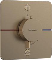 Hansgrohe ShowerSelect Comfort Q thermostaat inbouw voor 2 functies, Brushed Bronze - thumbnail