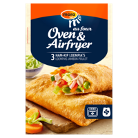Mora Oven & Airfryer HamKip Loempia&apos;s 3 x 100 g bij Jumbo - thumbnail