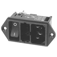 Schurter DD11.0121.1111 Apparaatstekker (koud) Stekker, recht Totaal aantal polen: 3 10 mA Zwart 1 stuk(s) - thumbnail