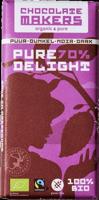 Chocolatemakers Pure delight 70% puur bio 80 Gram - thumbnail