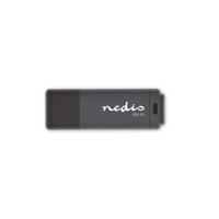 Nedis Flash Drive | 64 GB | USB Type-A | 80 MB/s | 10 MB/s | 1 stuks - FDRIU364BK FDRIU364BK - thumbnail