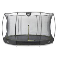 Exit Silhouette InGround trampoline met net - Ø 427 cm - Zwart - thumbnail