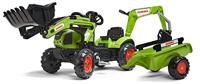 CLAAS Arion 410 pedaal-graaflaadmachine met graafmachine - thumbnail