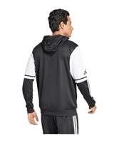 adidas Squadra 25 Hooded Trainingsjack Zwart Wit - thumbnail