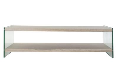 Hoofdtafel DKD Home Decor Kristal Hout MDF 130 x 65 x 35,5 cm