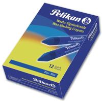 Pelikan vetkrijt 772 blauw, doos van 12 stuks - thumbnail