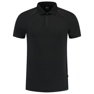 Tricorp Workwear 202701 RE2050 unisex poloshirt Zwart L