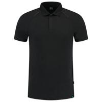 Tricorp Workwear 202701 RE2050 unisex poloshirt Zwart L - thumbnail
