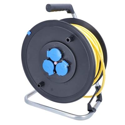 AS Schwabe 11005 Kabelhaspel 50.00 m Geel Randaarde stekker