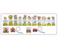 Janod Eichhorn houten rijgspel 13dlg. - thumbnail