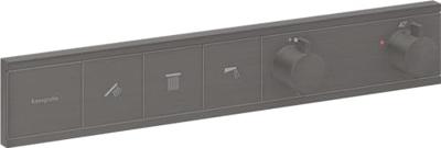 Hansgrohe RainSelect thermostaat inbouw voor 3 functies, Brushed Black Chrome