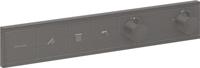 Hansgrohe RainSelect thermostaat inbouw voor 3 functies, Brushed Black Chrome - thumbnail