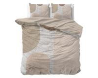 RoyalTextile - Teddy Print Crème Dekbedovertrek - 240 x 220 - thumbnail