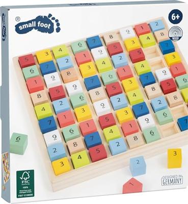 Small Foot - houten sudoku spel kleur, 82dlg.