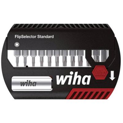 Wiha Bitset FlipSelector Standard 25 mm TORX® 14-delig 1/4" C6,3 - 39124 - 39124