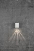 Buitenlamp gevelverlichting stainless steel up & downlighter &apos;Canto 2&apos; Nordlux LED 2x6W warm wit - thumbnail