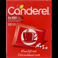 Canderel Navulverpakking voor Dispenser 5 x 100 Stuks 42,5 g bij Jumbo - thumbnail