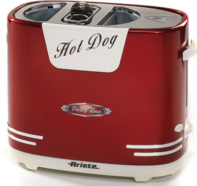 Ariete Hotdogmaker Party Time 650 W rood