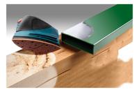 kwb 496108 Deltaschuurpapier Korrelgrootte (num) 80 (l x b) 62, 93 mm, mm x 100 mm 5 stuk(s) - thumbnail