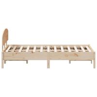 Bedframe zonder matras massief grenenhout 120x200 cm - thumbnail